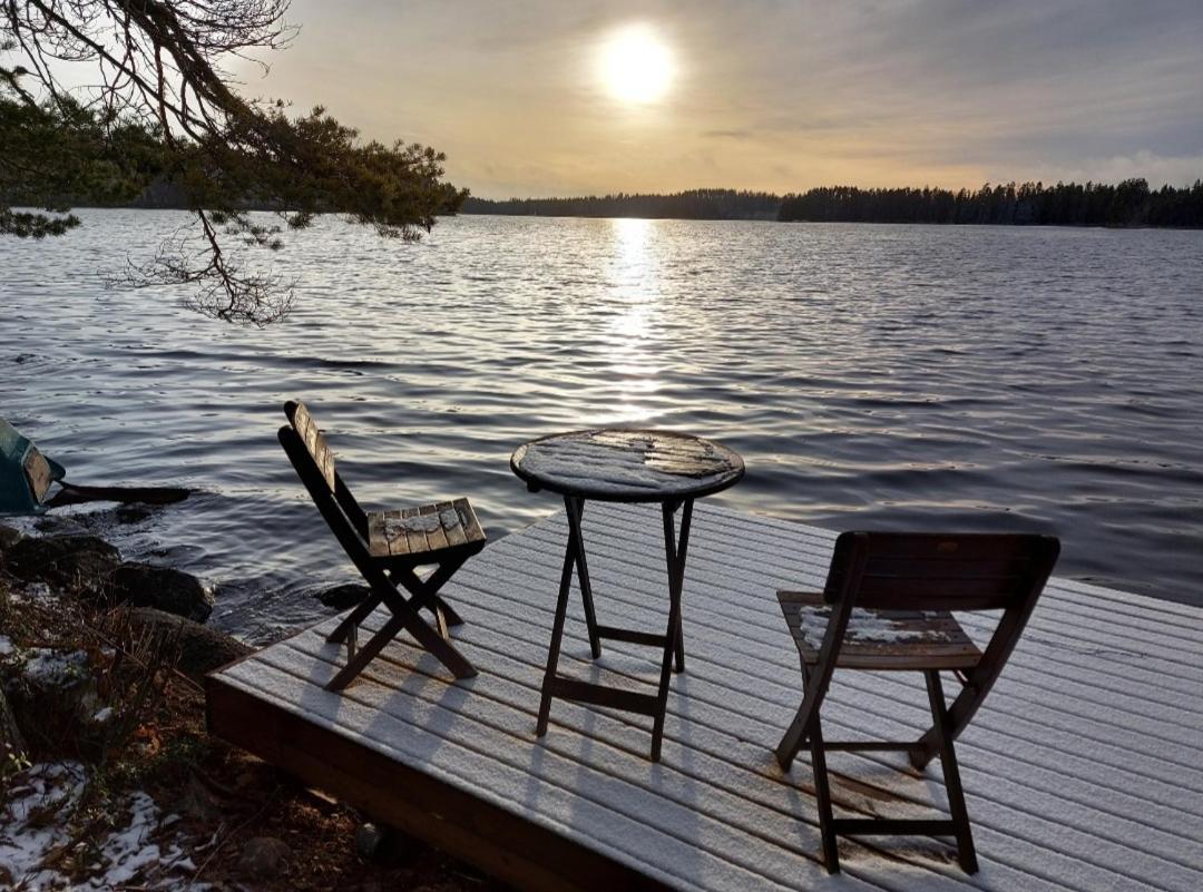 Patalaiska Cottage With Private Beach Ruokolahti Esterno foto